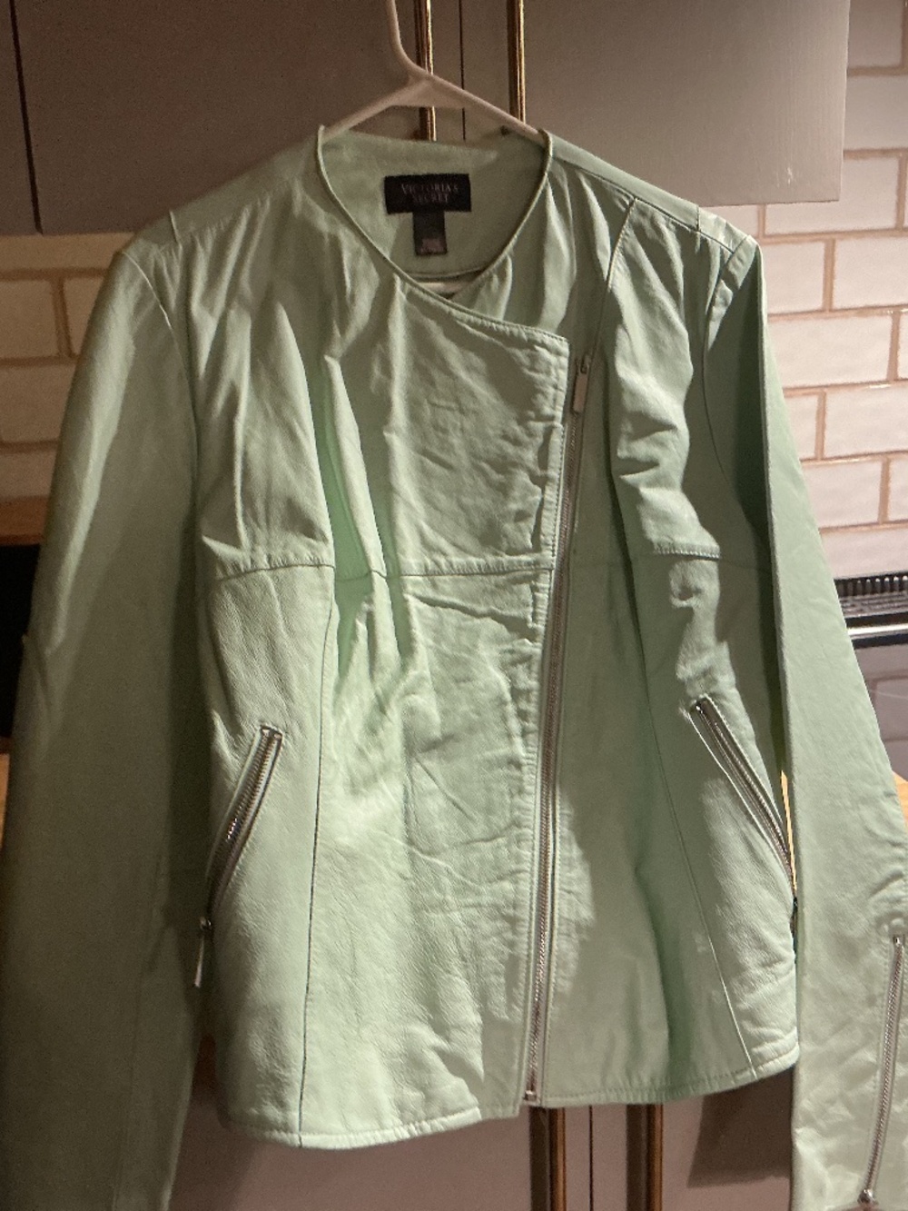 Victoria’s Secret xl leather dress coat